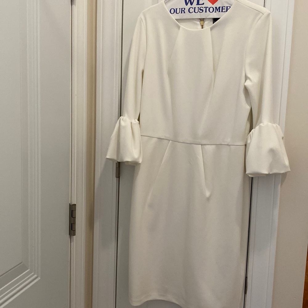 Betsy Adams ivory dress